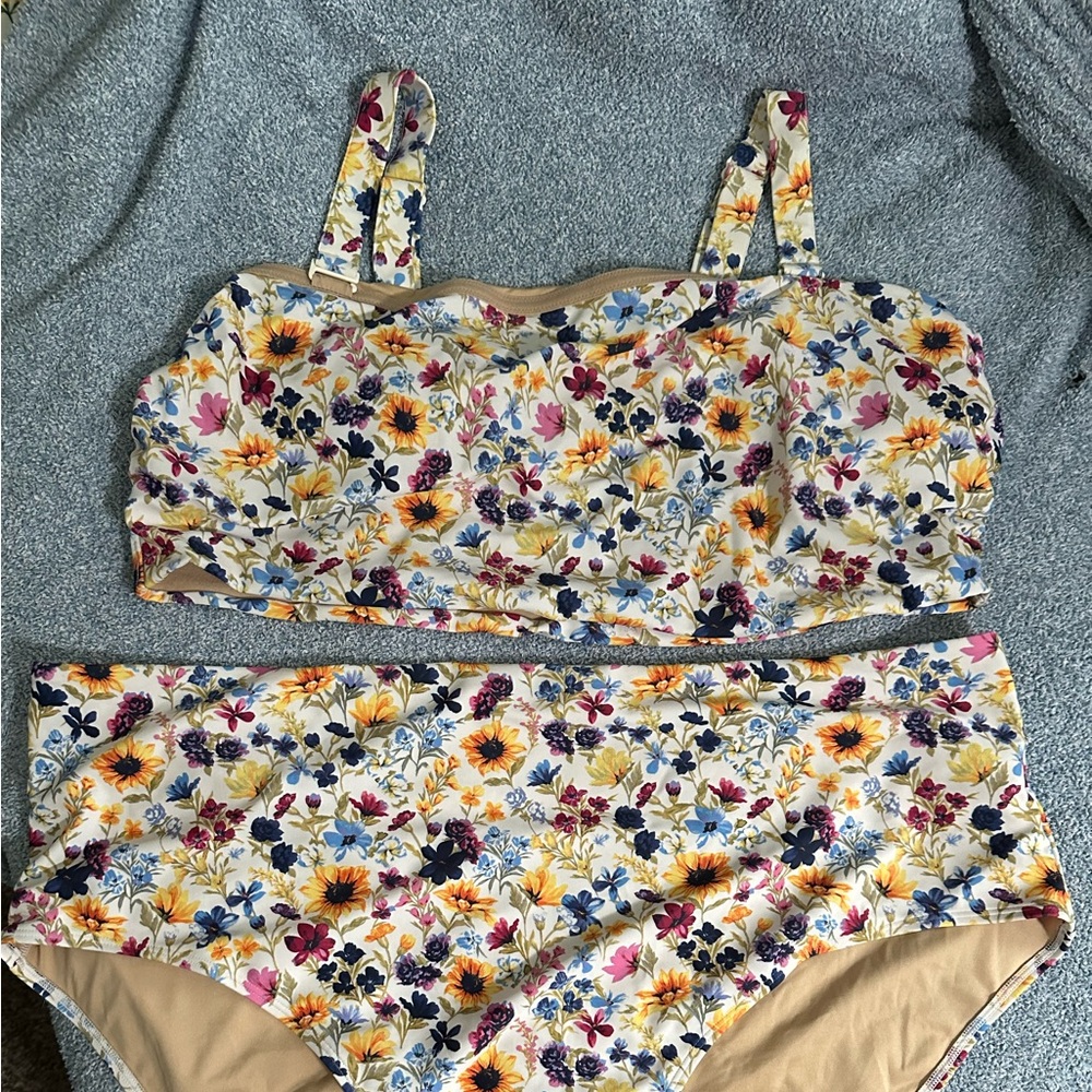 Old Navy Plus Bikini 4X top and bottom set